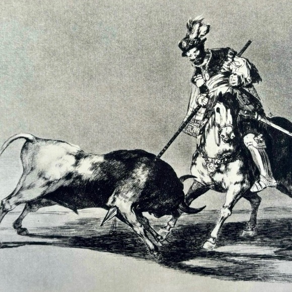 Other - Rodrigo de Vivar, Cid Champion Original Antique Vintage Fine Art GOYA 1960 Print